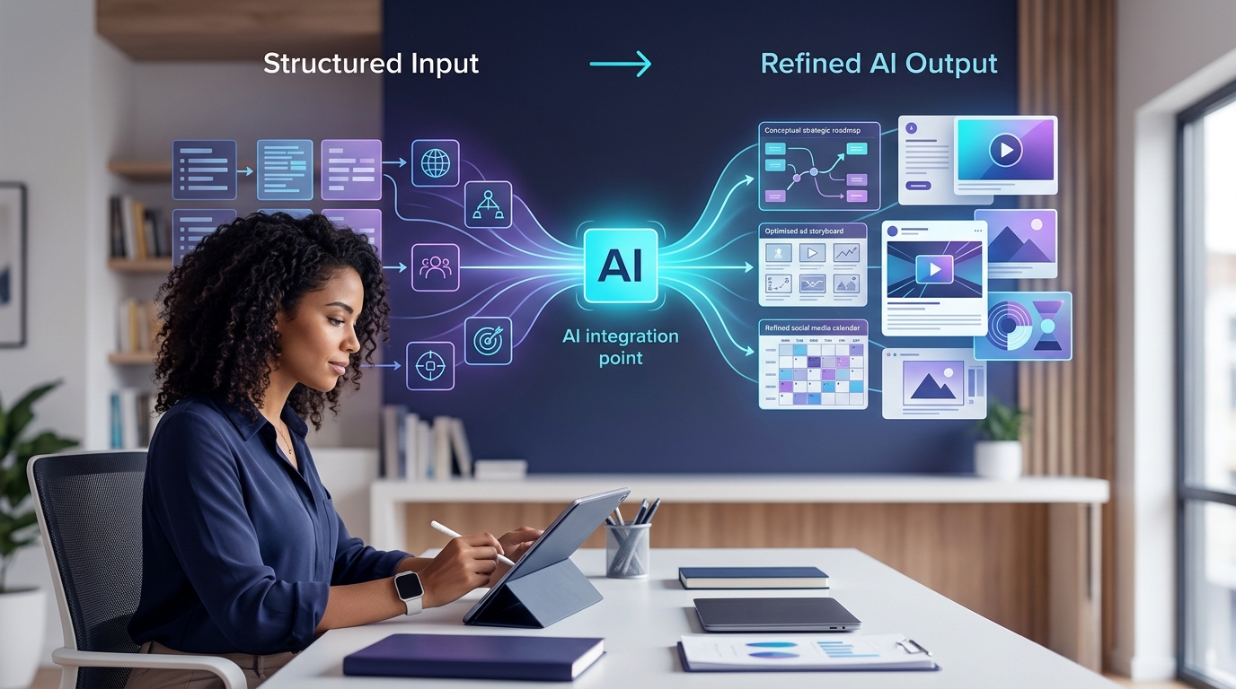 Briefs That Make AI Useful: Writing Inputs That Produce Better Strategies and Assets