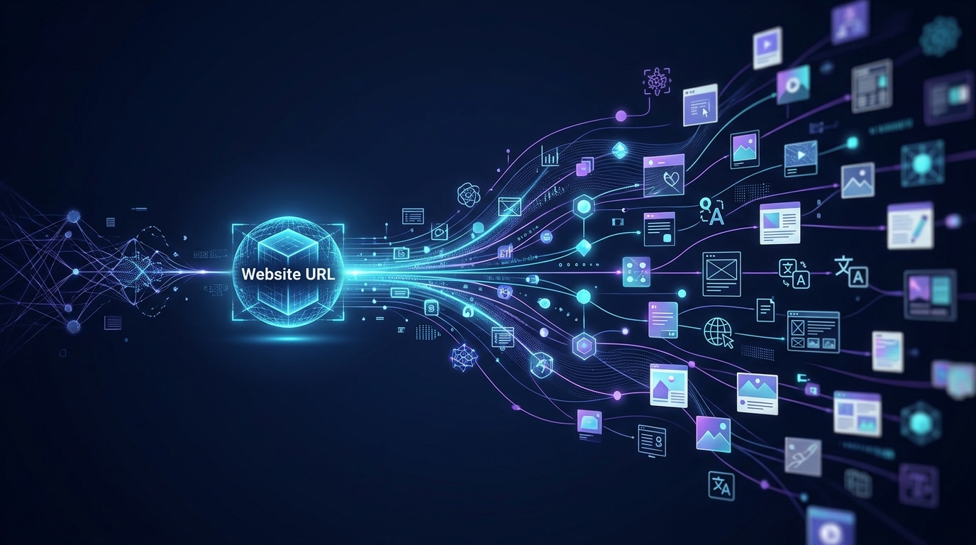 How AI Can Turn One Website Into Hundreds of Marketing Assets
